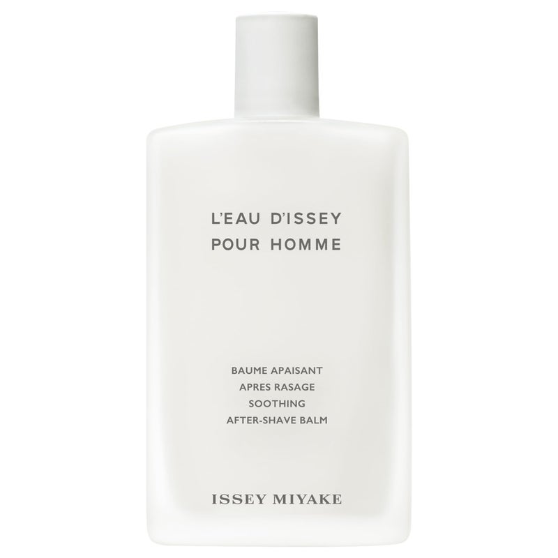 Issey Miyake L'Eau d'Issey Pour Homme Soothing After-Shave Balm for Men - Fresh, Lightly Scented Balm - Softens & Refreshes Skin - With Notes of Yuzu, Nutmeg & Sandalwood - 3.3 oz