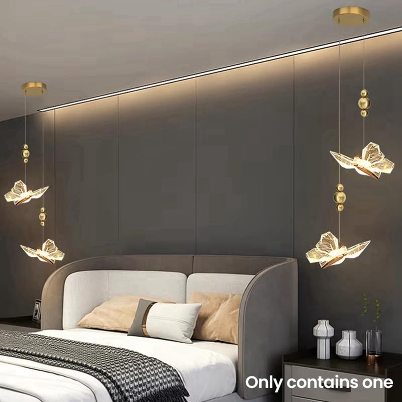 Butterfly LED Chandelier Nordic Style Indoor Lighting for Dining Living Bedroom - Image 5