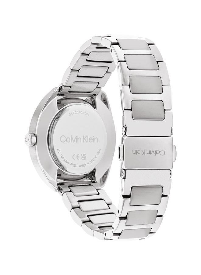 CALVIN KLEIN ساعة يد نسائية من الستانلس ستيل بعقارب دائرية الشكل 25200275 - 34 ملم  - Image 2
