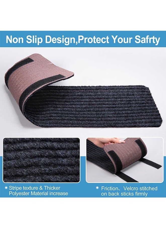 Muyixin RV Step Covers Rug 4 Pack Stair Covers Carpets for Mobile Home, Camper  (24”*7.5”)  - Image 3
