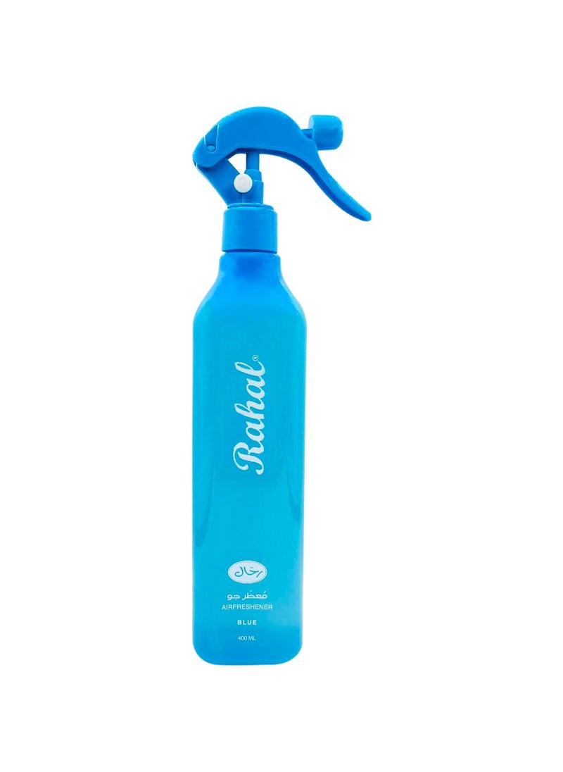 Rahal - Rahal Air Freshener Spray For Car Home Office 400ml Long Duration  Freshener Blue Color - Image 1