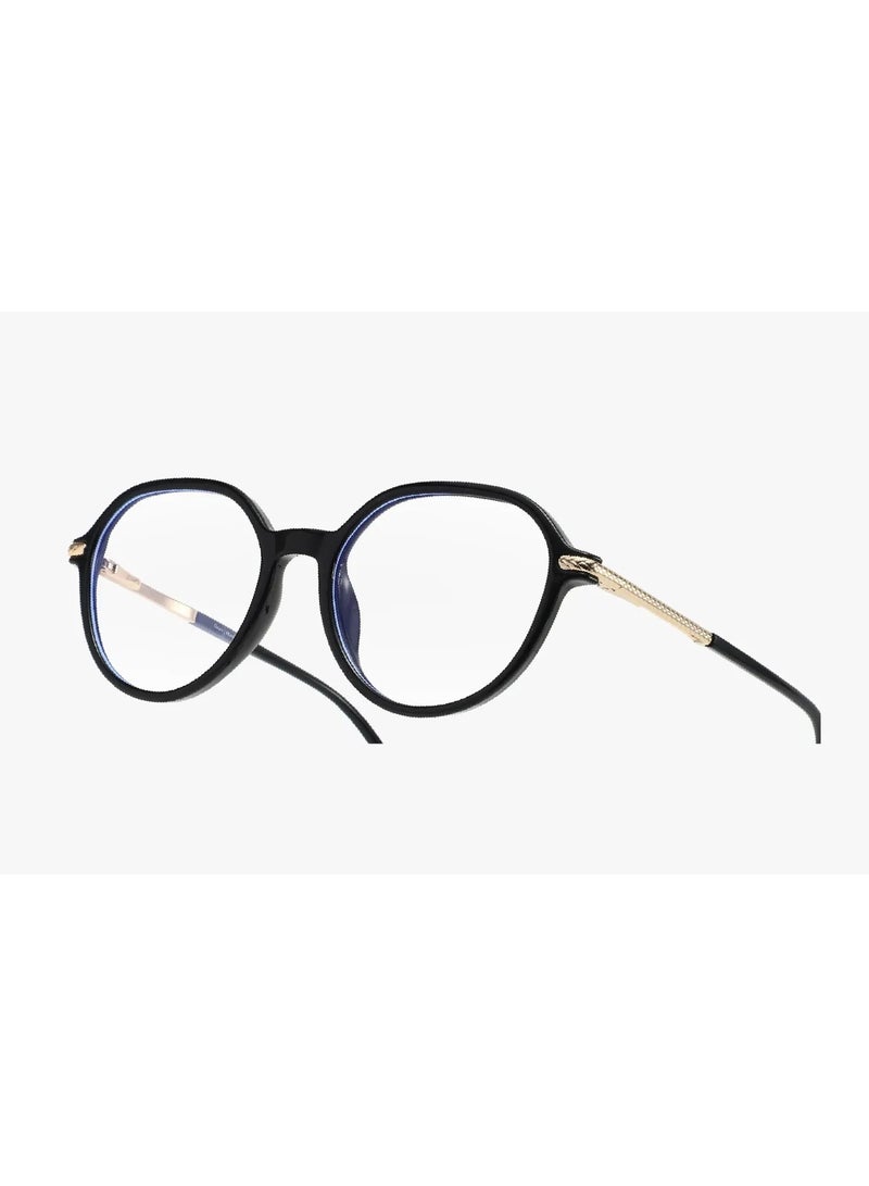 porodo Blue Light Blocking Glasses / Anti-Blue Light Lenses / Eye Strain Relief / UV Protection / Scratch-Resistant Coating / Lightweight TR90 Frame / Unisex Design - Black - Image 1