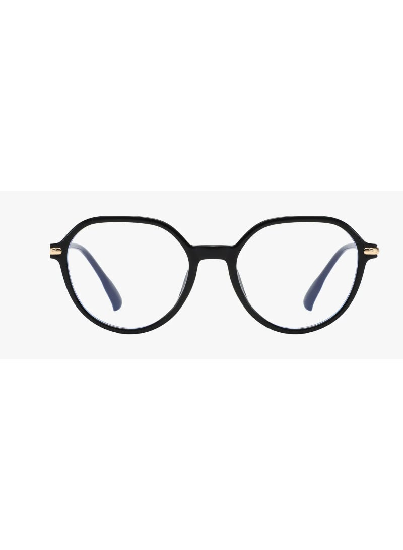 porodo Blue Light Blocking Glasses / Anti-Blue Light Lenses / Eye Strain Relief / UV Protection / Scratch-Resistant Coating / Lightweight TR90 Frame / Unisex Design - Black - Image 2