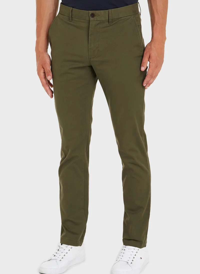 TOMMY HILFIGER 1985 Denton Straight Stretch Chino Trousers