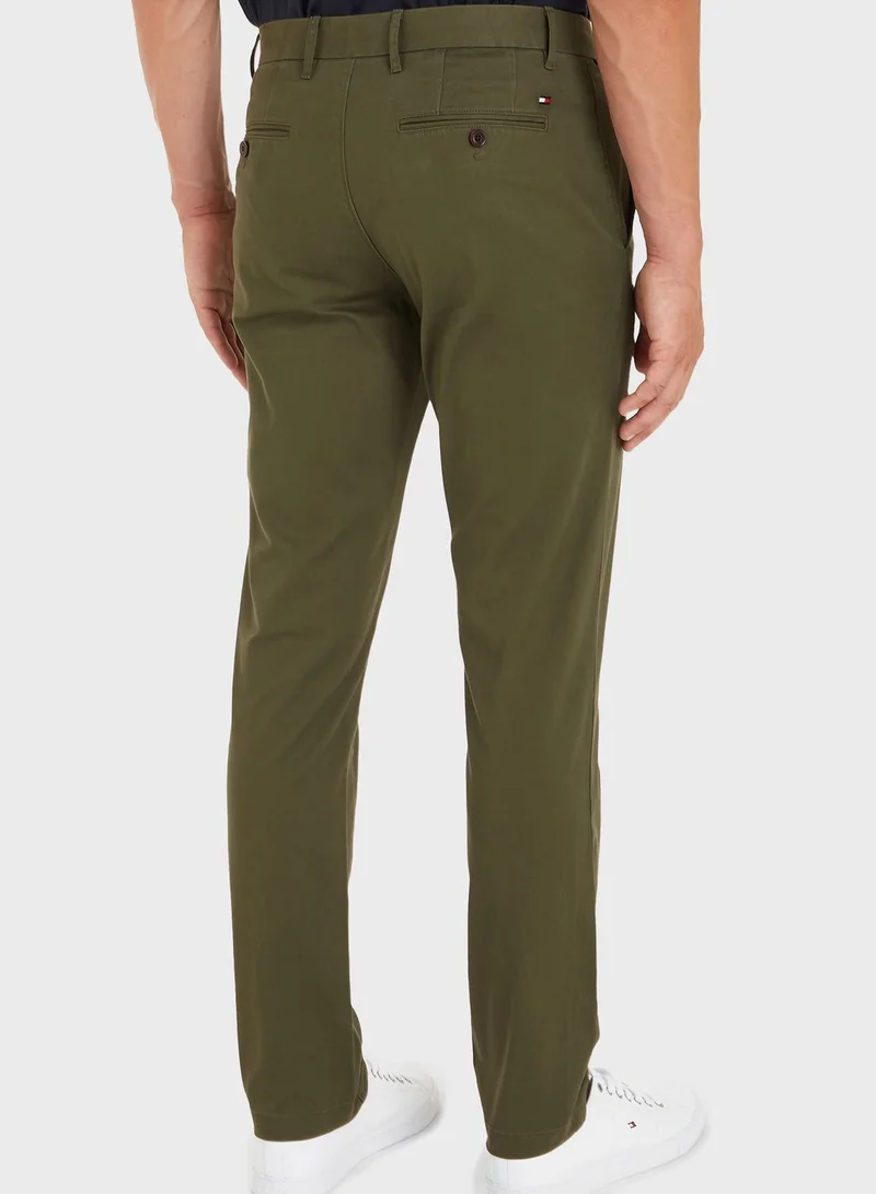 TOMMY HILFIGER 1985 Denton Straight Stretch Chino Trousers