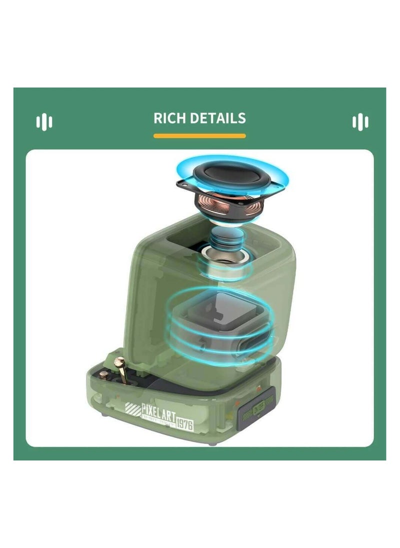 Divoom - Divoom Ditoo-Mic Retro Pixel Art Game Bluetooth Speaker Microphone Karaoke Function - Image 1