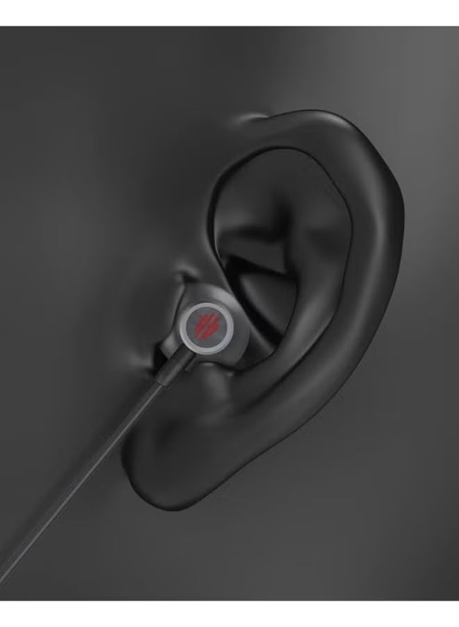 Nubia Red Magic RedMagic Type-C Gaming Earphones with Mic – USB-C In-Ear Earbuds for Samsung Galaxy, Google Pixel, iPad Pro, iPhone 15+ & More – Ideal for Gaming & Streaming - Image 3