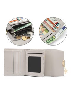 SYOSI Ladies Wallet Leather, Purses for Women, PU Leather Coin Purse, Small Leather Wallet, Wallet Organizer for Girls, Bifold Purses for Women With Coin Zipper Small Purse and 6 Card Slots Green  - Image 5