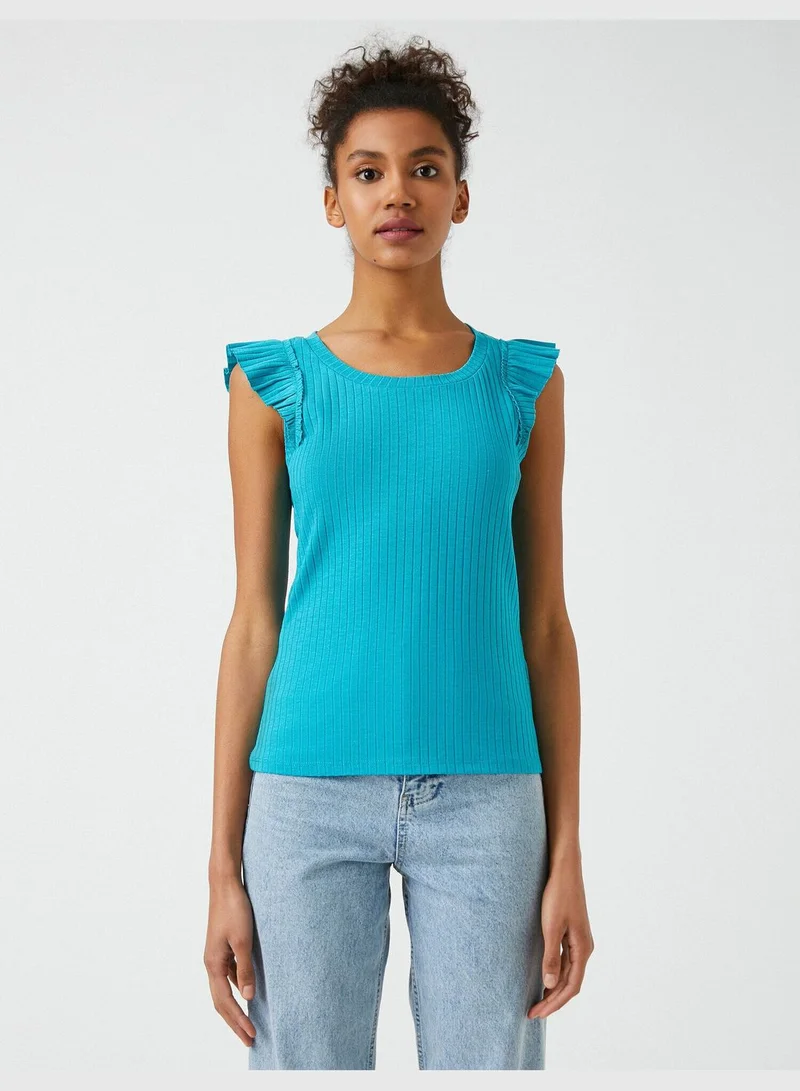 KOTON Frill Tank Top