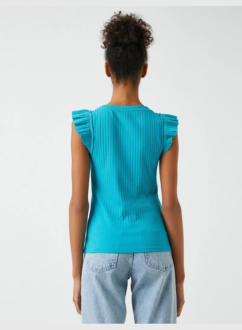 KOTON Frill Tank Top