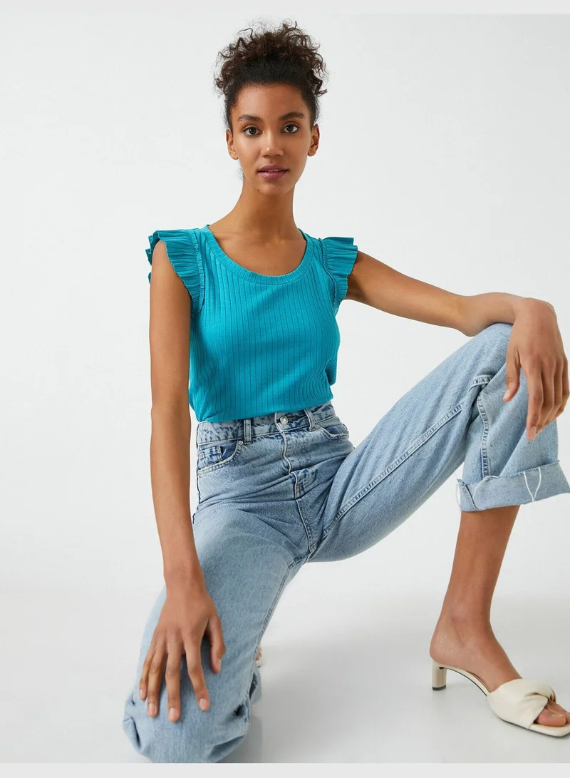 KOTON Frill Tank Top