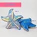 Marble Empire Starfish Plush Toy Stuffed Starfish Sea Animals Marine Creature Toys Cute Coastal Ocean Beach Room Decor Blue787 INCH - Image 4