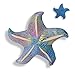 Marble Empire Starfish Plush Toy Stuffed Starfish Sea Animals Marine Creature Toys Cute Coastal Ocean Beach Room Decor Blue787 INCH - Image 2