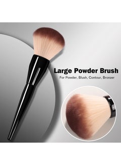 Makeup Foundation Brush Powder Brush Banidy Powder Foundation Brush Flawless Makeup Brushes Bronzer Blush Brush Perfect For Blending Buffing With Loose Powder Liquid Foundation(Black) - pzsku/ZF502A0C6EB521BF8144BZ/45/_/1730894471/78934325-0231-4f4f-8aef-22e4b20afa74