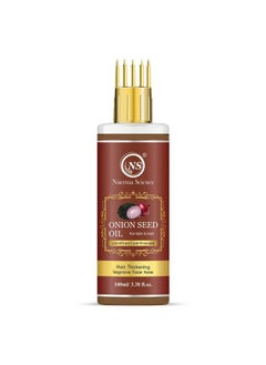 Nuerma Science Onion Black Seed Hair Oil With Comb Applicator For More Deep Root Nourishmentenriched With 14 Cold Pressed Oils (100 Ml Each Pack Of 2) 200 Ml  - Image 3