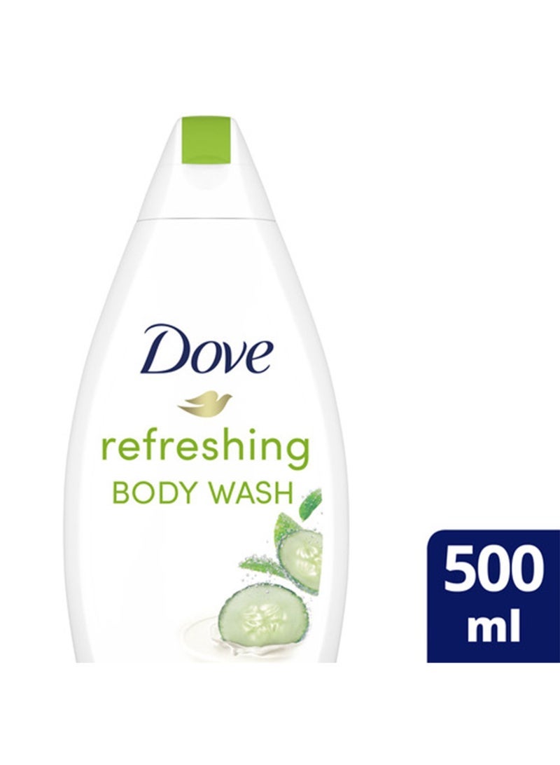 Dove Go Fresh Body Wash Cucumber And Green Tea 500 ml