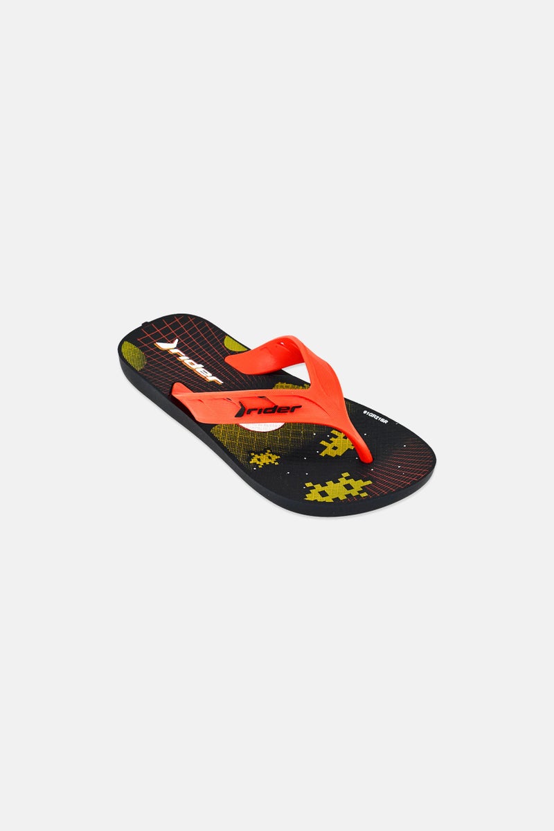 RIDER Kids Boy Street Joy Dedo Slip On Slippers, Multicolor - Image 1