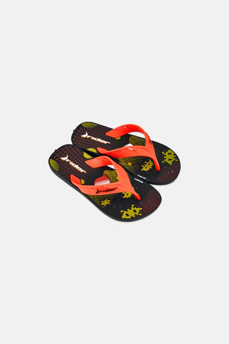RIDER Kids Boy Street Joy Dedo Slip On Slippers, Multicolor - Image 2