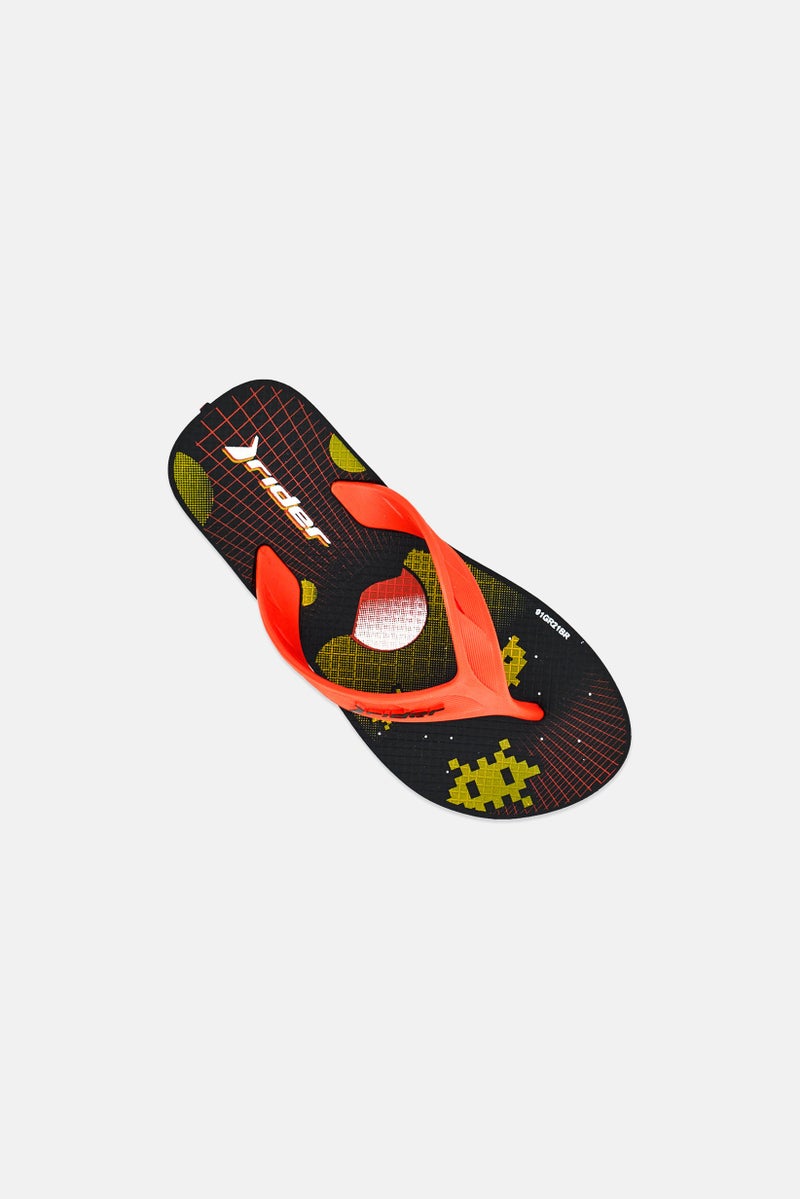 RIDER Kids Boy Street Joy Dedo Slip On Slippers, Multicolor - Image 4