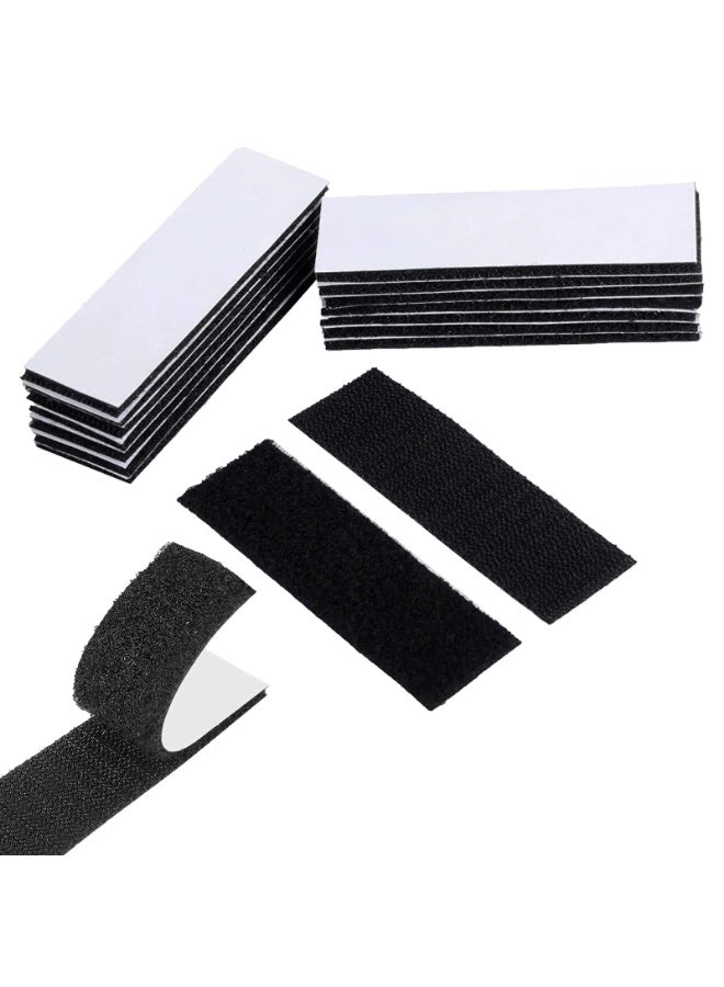 20 PCS  Self-Adhesive Hook and Loop Fastener Tape Dot Double-Sided Adhesive Tape Nylon Sticker With Strong Glue For Home Office - Image 1