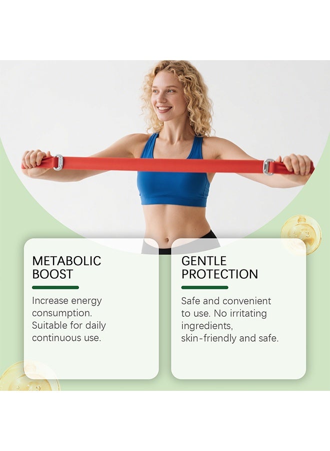 LANISKA 5 Patches Moringa Slimming And Body Shaping Fat Burning Patches, 10-In-1 Weight Loss Patches, Slimming Patch Belly Patch, Advanced Moringa Patches, Help Detoxify Tone and Tighten Skin, Thin Patch Navel Stick Burning Fat Weight Loss For Body Beauty - Image 3