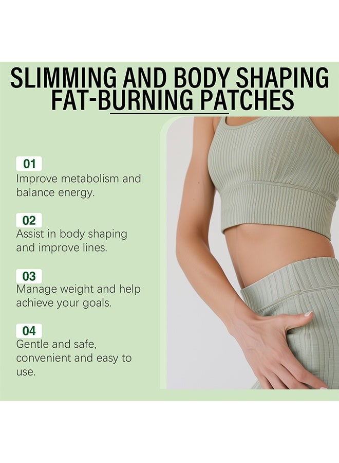 LANISKA 5 Patches Moringa Slimming And Body Shaping Fat Burning Patches, 10-In-1 Weight Loss Patches, Slimming Patch Belly Patch, Advanced Moringa Patches, Help Detoxify Tone and Tighten Skin, Thin Patch Navel Stick Burning Fat Weight Loss For Body Beauty - Image 5