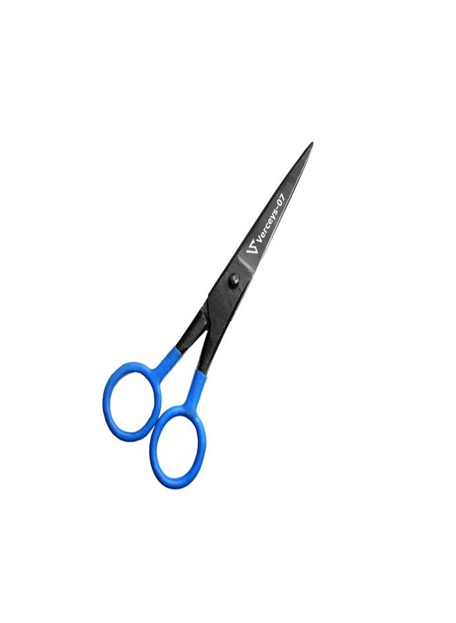 Verceys مقص فيرسيز hm-07 صغير مصنوع يدويًا لقص اللحية والشارب، طوله 5 بوصات - Image 1