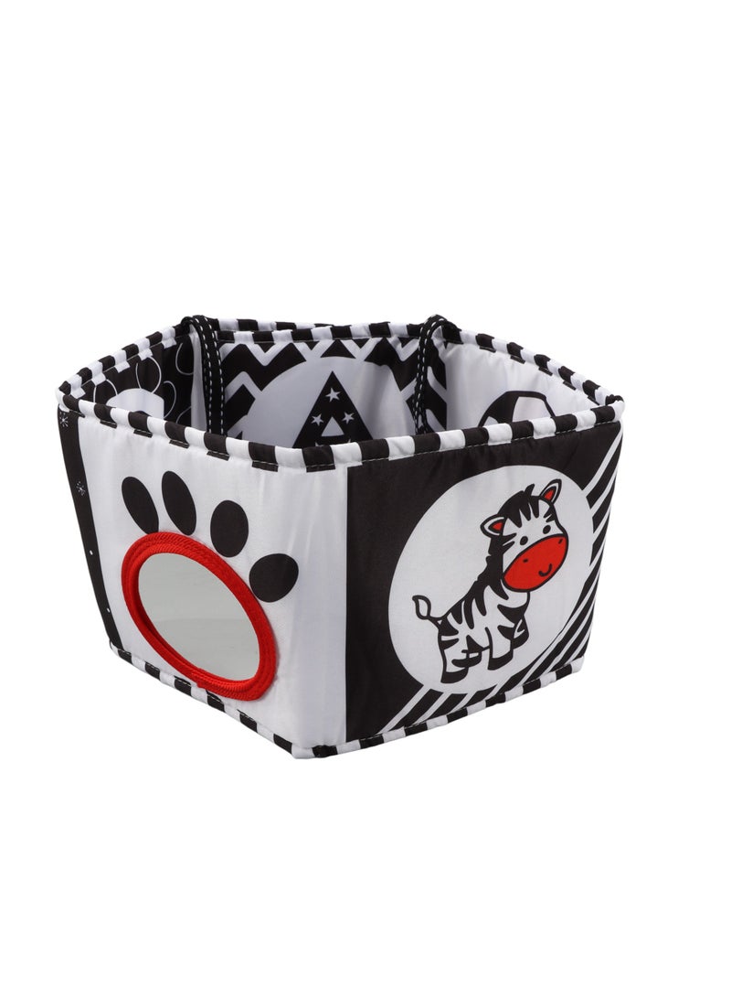 فيلوز سرير محيطي من القماش كتاب لعبة طفل لعبة التعليم المبكر نماذج للحيوانات - Image 1