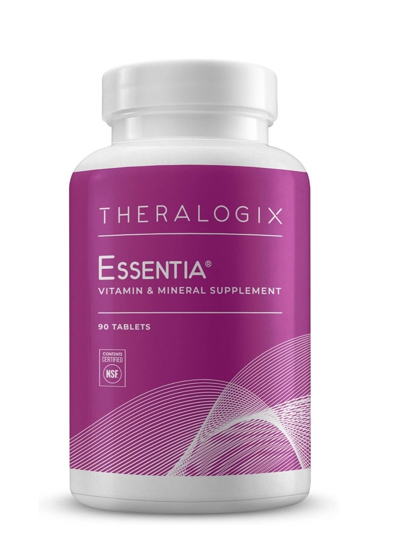 Theralogix Essentia Daily Multivitamin for Women with Iron 90 Tablets  - Image 1