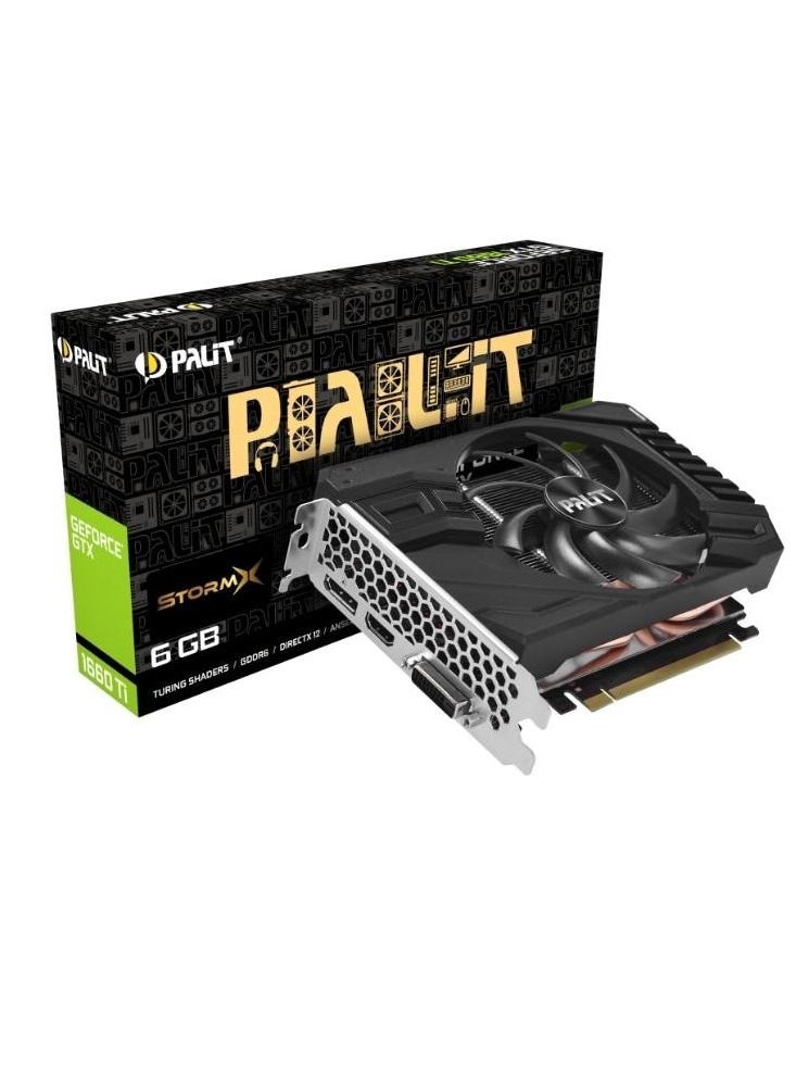 Palit - GeForce GTX 1660 Ti StormX NVIDIA 6GB 192bit GDDR6 - Image 1