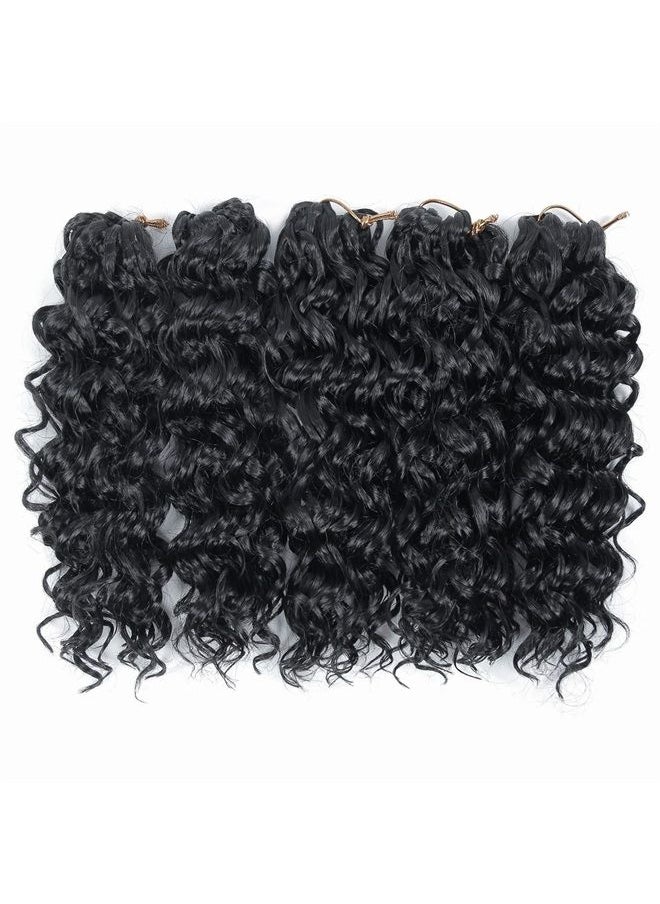 GoGo Curl Crochet hair for Black Women Short Beach Curl crochet hair Bohemian Crochet Braids Natural Black Deep Wave Braiding hair Extensions (10inch,5Packs,1B) - pzsku/ZF50324169B089571B554Z/45/_/1683888872/d3ba61c4-8691-4457-b7cc-4d2dc71499eb