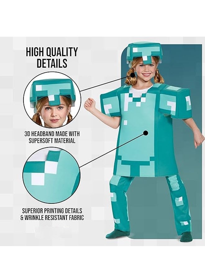 Halamodo Kids Armor Deluxe Halloween Costume - Knight Armor Set with Helmet, Chest Plate & Accessories, Role Play Costume for Boys & Girls Perfect for Halloween, Costume Parties, Dress-Up Adventures - Image 5