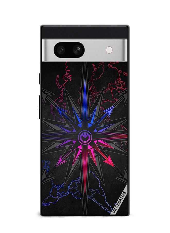 VR CREATIVE Protective Case Cover For Google Pixel 7a Design Multicolour - Image 1