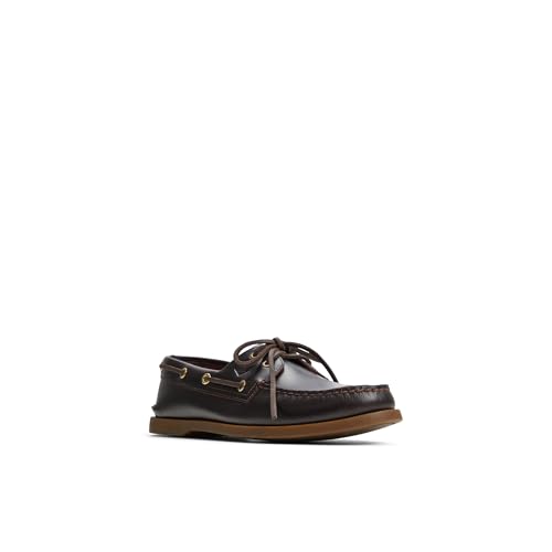 Sperry Men's Authentic Original 2-Eye Boat Shoe, Amaretto, 9 - Image 2