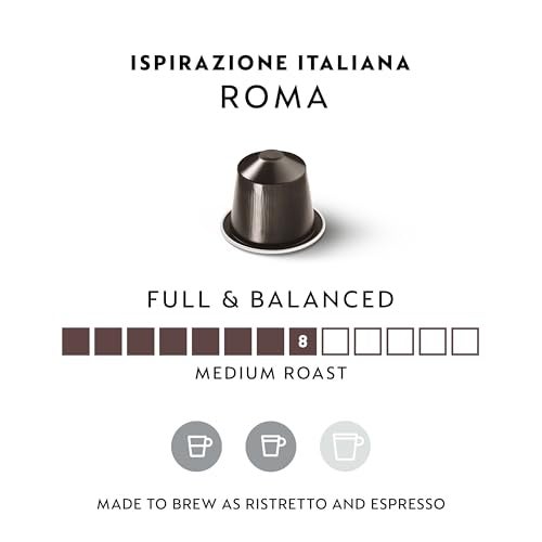 Nespresso Capsules Original Line Roma Intenso Medium Roast Coffee 50 Count Coffee Pods - Image 5