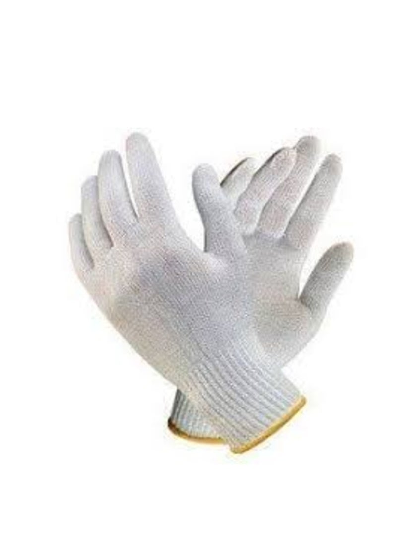 KNP KNP Cotton gloves are designed for light duty tasks that require comfort and basic hand protection. Each pack contains a single pair of gloves suitable for individual use or for sampling.  - Image 1