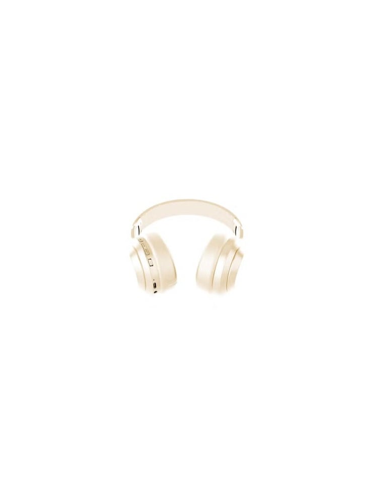 SODO - Headset SD-1121 Wireless Stereo Over Ear Headphones With Microphone Beige - Image 1