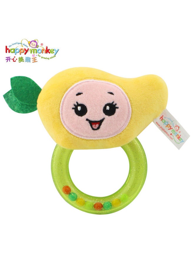 HAPPY Monkey Baby Hand Rattles 0-1 Years Old Cartoon Fruit Educational Toys Baby Hand Rattles - Image 5