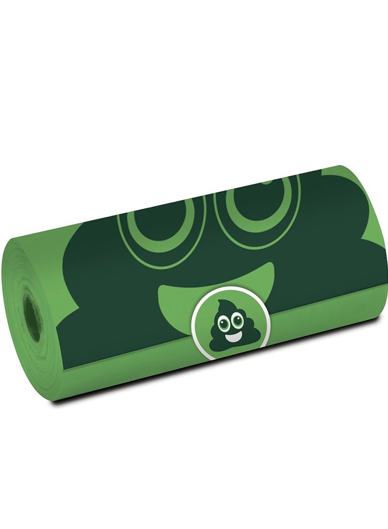 mpets Poo Eco Friendly Waste Bags 100% Compostable 100% Biodegradable Unscented 60 pcs - Image 2