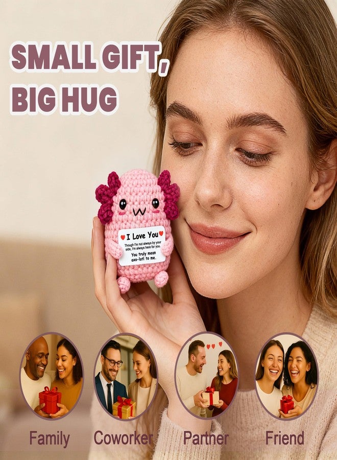Krinisou I Love You Gifts for Girlfriend Boyfriend, Long Distance Relationship Axolotl Gifts, Small Cute Romantic Anniversary Birthday Valentine’s Day Presents for Couple - Image 4