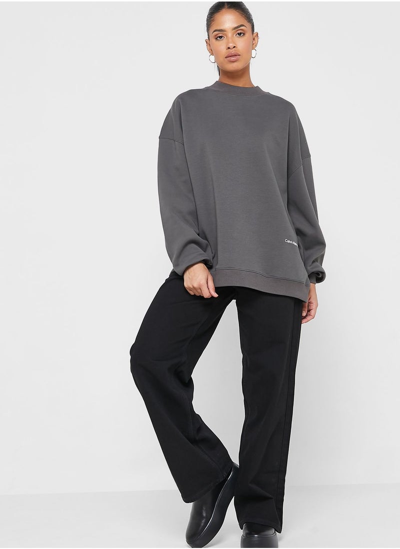 Calvin Klein Jeans - Crew Neck Knitted Sweatshirt - Image 1
