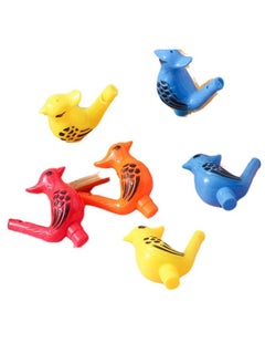 Generic Children's Nostalgic Small Toy With Waterbird Whistle Toy Kindergarten Small Gift Musical Instrument Whistle Activity Scanning Code Gift-Color:Color Mixed Hair  - Image 5