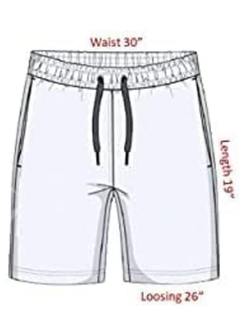 Gerenic Eviking Men's Shorts, Loose-Fit, free Sizes, Active Athletic Performance, soft material, with Drawstrings, Comfort fit - Image 4