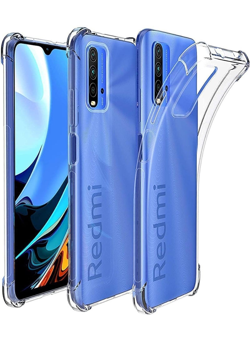 Shockproof Transparent Case Compatible with Xiaomi Redmi 9T - Image 1