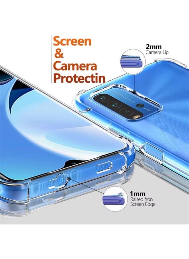 Shockproof Transparent Case Compatible with Xiaomi Redmi 9T - Image 2