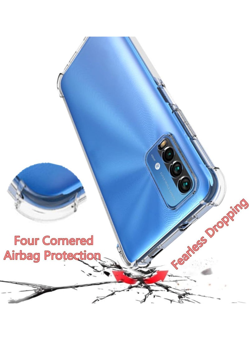 Shockproof Transparent Case Compatible with Xiaomi Redmi 9T - Image 3