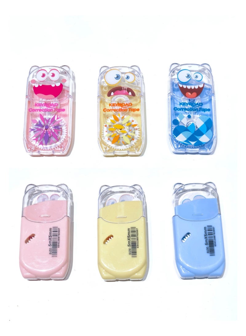 Keyroad Correction Tape - Pastel Colors 5mm x 5m - Model KR972819 - Image 2