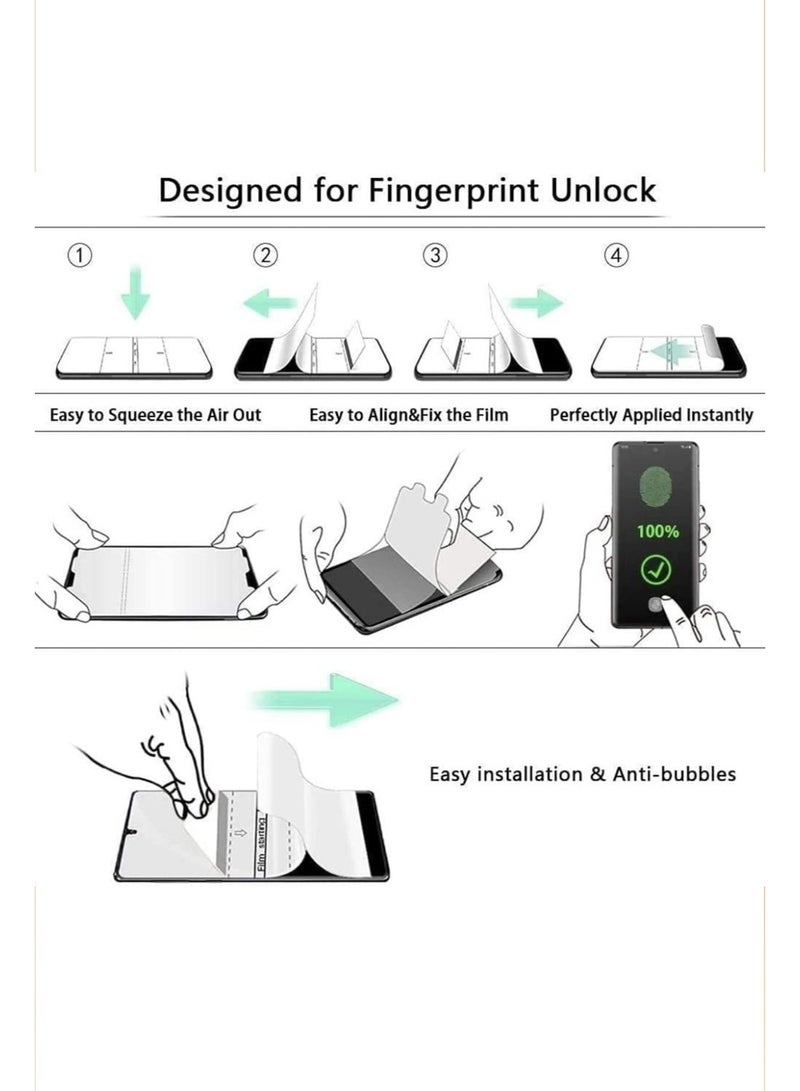 Techie حماية شاشة آيفون 17 برو ماكس - فيلم هيدروجيل مات للخصوصية عالية الدقة، تغطية كاملة، مضاد للخدش، ذاتية الشفاء، لمسة سلسة، خالية من الفقاعات، تركيب سهل (سلسلة هوكو) - Image 2