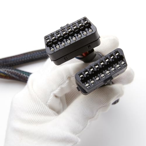 bbfly OBD2 Splitter for Ford and for GM, bbfly-B54 OBDII Splitter 2 Way Extension Cable 1FT/30CM (B54 for Ford and for GM) - Image 3