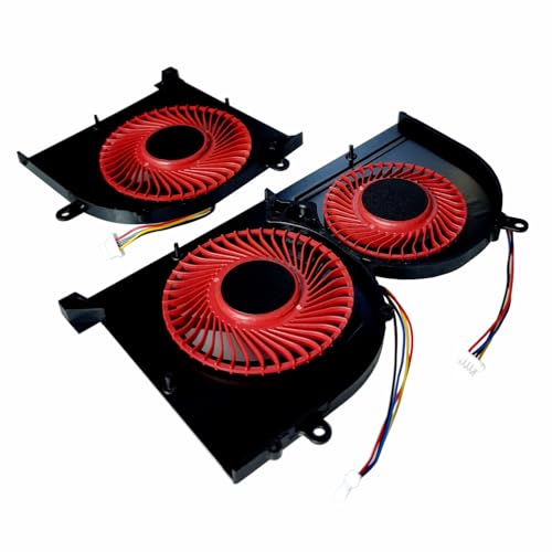 Todiys CPU + GPU Fan Replacement/Compatibility for MSI GS63 GS63VR 6RF 6RF-001US 7RF 7RF-212UK GS73 GS73VR 6RF 6RF-005CA 7RF 7RE-004CN 7RG 7RG-026RU 7RG-039NL MS-16K2 MS-17B BS5005HS-U2F1 BS5005HS-U2L1 - Image 2